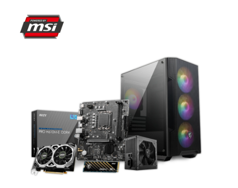 MSI PBM INTERMEDIATE GeForce GTX 1660 Super - PC Gaming Intel I3 Gen 12