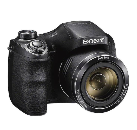 Sony Cyber Shot Dsc H300 - 20.1 Mp - Hitam