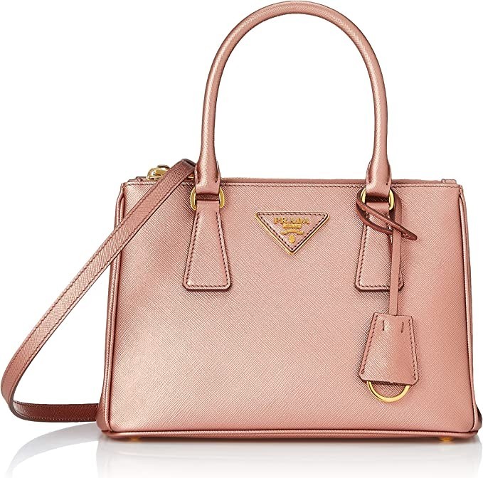 [Prada] Handbag Prada PRADA Galeria Pouch 1BA896 NZV Ladies Pink [Parallel Import Item], Pink, W24.5×H16.5×D11cm