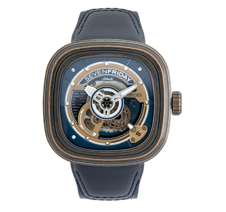 SEVENFRIDAY PS1/04 Official Jam Tangan Automatic YC III Biru Limited