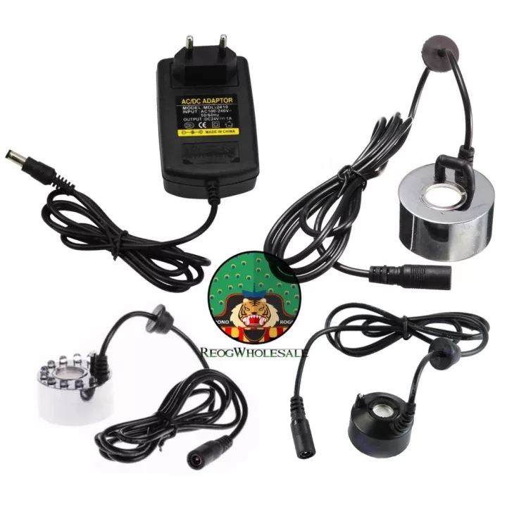 Mesin Kabut Mist Maker 20MM Stenlis Dan Adaptor 24V 1A