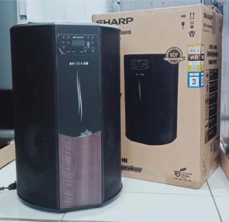 SPEAKER ACTIVE SHARP CBOX-DHB08WB