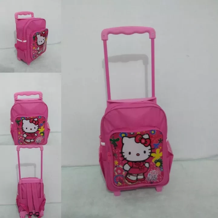 SCHOOL TROLLY BAG - TRAVEL BAG - BISA COD - DKHALIF STORE