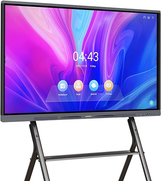 55" All-in-One Smartboard with Touchscreen Tablet