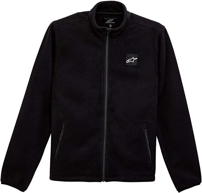 Alpinestars Men's Periphery Fleece Jacket, Black, Size Small, Black, S