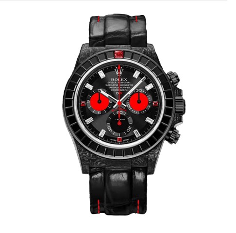 ROLEX DIW DAYTONA RAINBOW BLACK