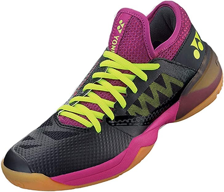YONEX Power Cushion Comfort Z2 Women's Indoor Boat Shoes (Black/Pink)